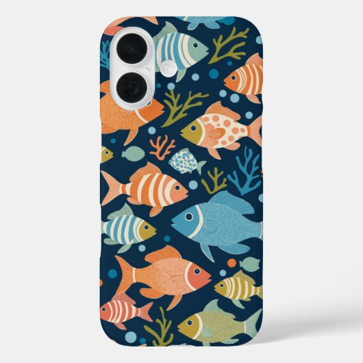 魚 Case-Mate iPhoneケース (裏面)