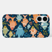 魚 Case-Mate iPhoneケース (裏面 (横))