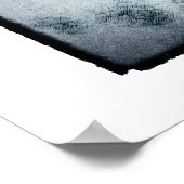 魚 – digi & photo ink art （ポスター） ポスター (角)