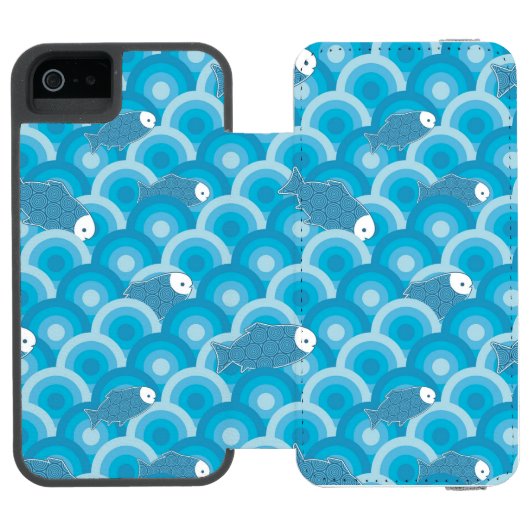 魚 INCIPIO iPhoneウォレットケース (フォリオ Open)