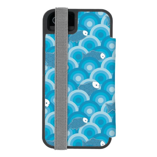 魚 INCIPIO iPhoneウォレットケース (フォリオ裏面)