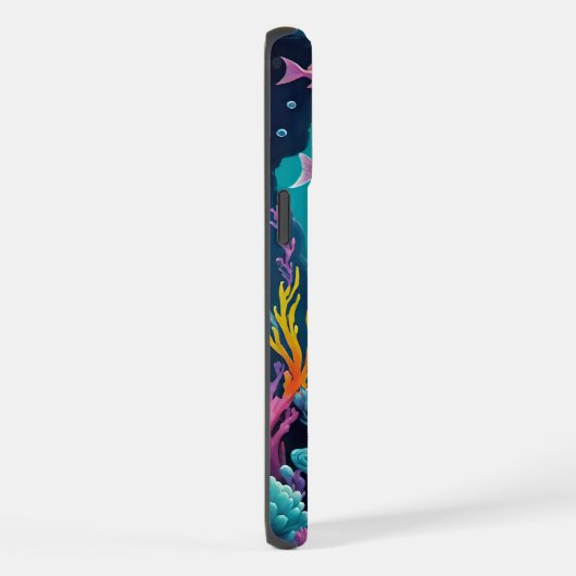 魚 iPhoneケース (右側面)