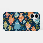 魚 iPhone 16ケース (裏面横)