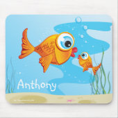 魚 – Olive & Pickle :: マウスパッド (正面)