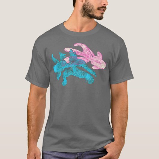 魚 Tシャツ (正面)