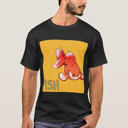 魚 Tシャツ (正面)