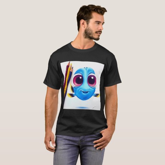 魚 Tシャツ (正面フル)