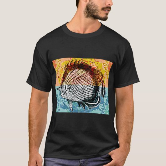 魚 Tシャツ (正面)