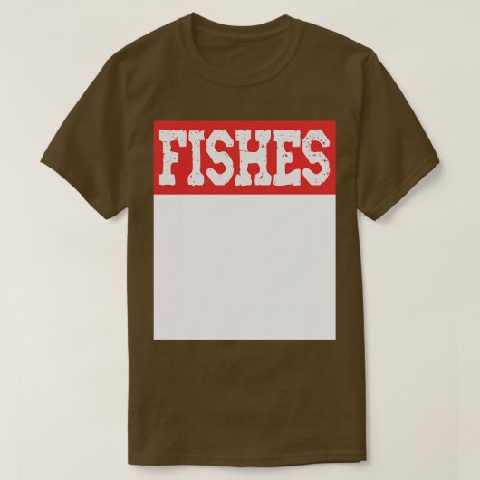 魚 Tシャツ (デザイン正面)