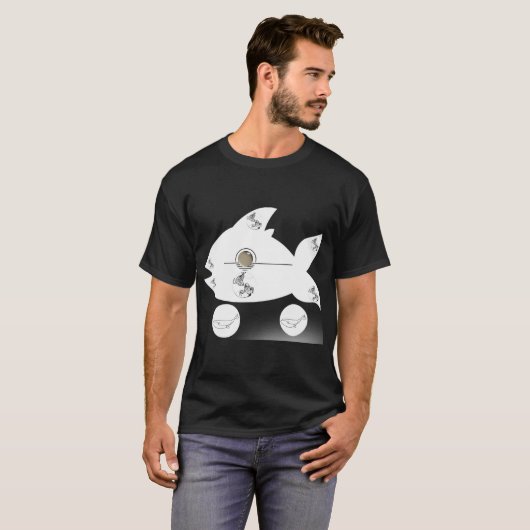 魚 Tシャツ (正面フル)