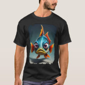 魚 Tシャツ (正面)