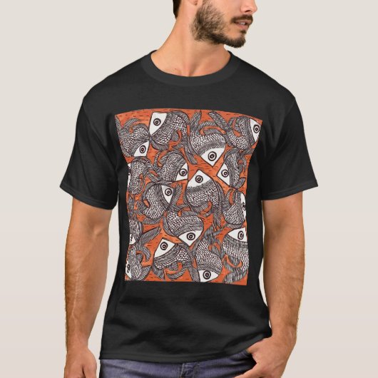 魚 Tシャツ (正面)