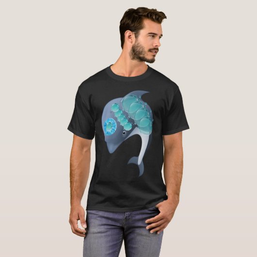 魚 Tシャツ (正面フル)