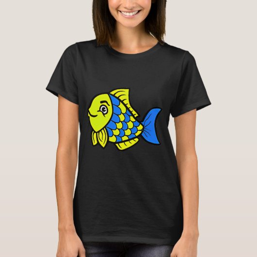 魚 Tシャツ (正面)