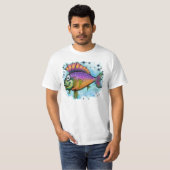 魚 Tシャツ (正面フル)