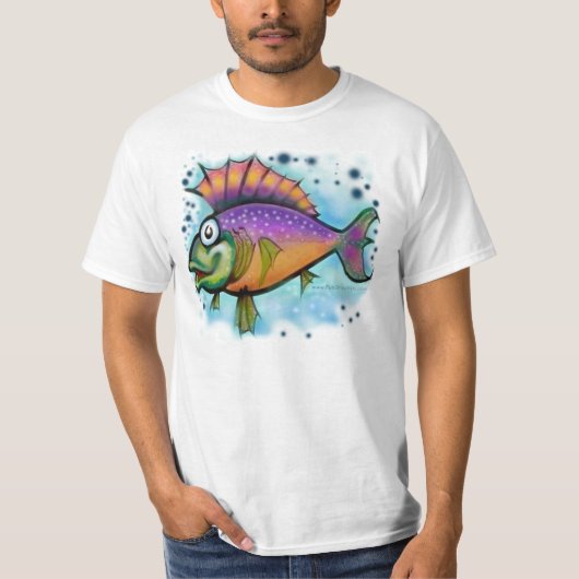 魚 Tシャツ (正面)