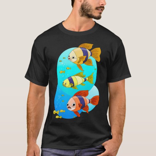 魚 Tシャツ (正面)