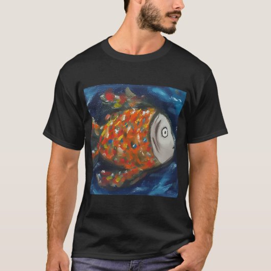 魚 Tシャツ (正面)