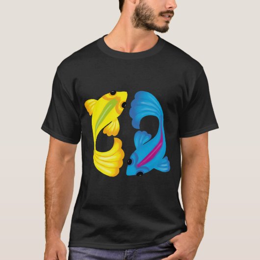 魚 Tシャツ (正面)