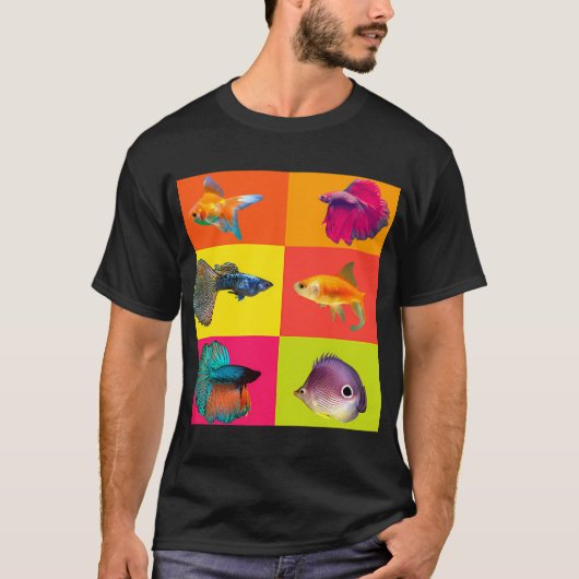 魚 Tシャツ (正面)