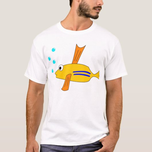 魚 Tシャツ (正面)