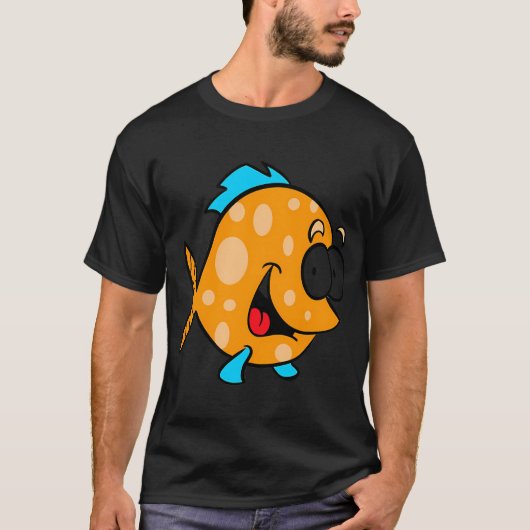 魚 Tシャツ (正面)