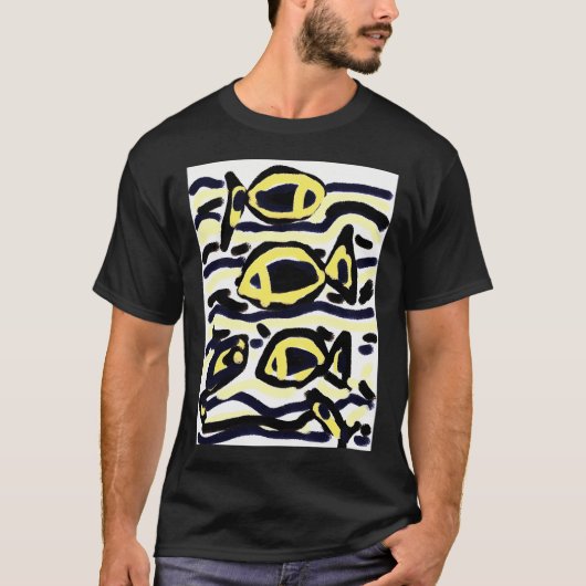 魚 Tシャツ (正面)