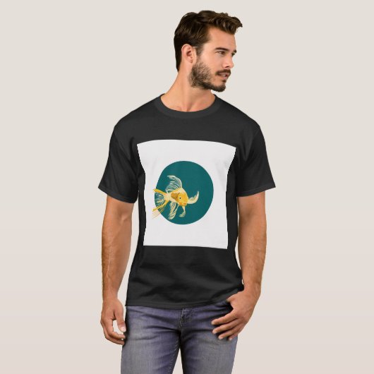 魚 Tシャツ (正面フル)