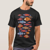 魚 Tシャツ (正面)