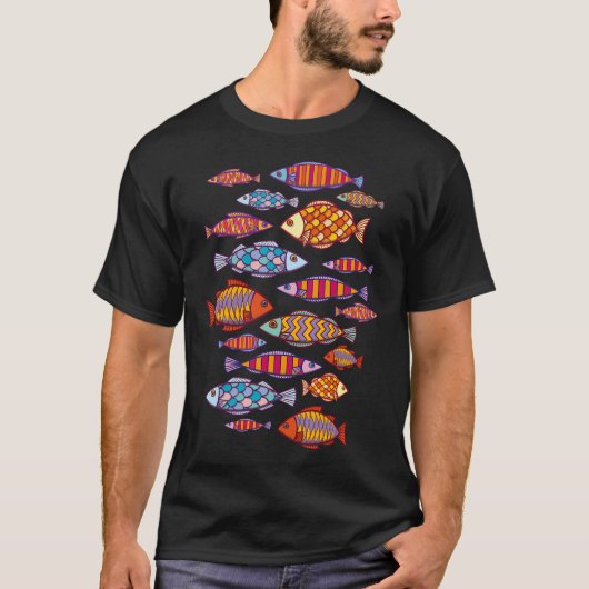 魚 Tシャツ (正面)