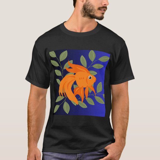 魚 Tシャツ (正面)