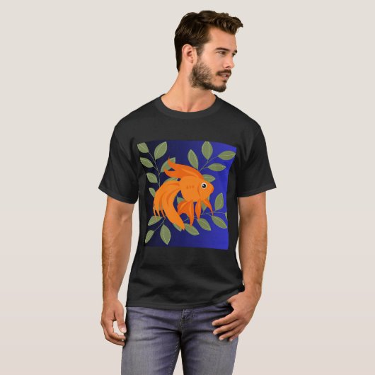 魚 Tシャツ (正面フル)