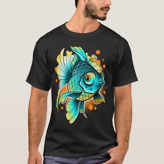 魚 Tシャツ (正面)