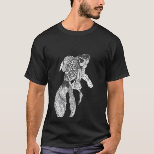 魚 Tシャツ (正面)