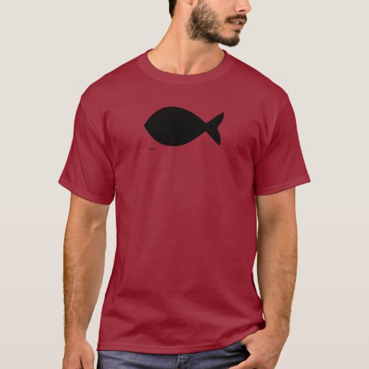 魚 Tシャツ (正面)