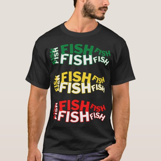 魚 Tシャツ (正面)