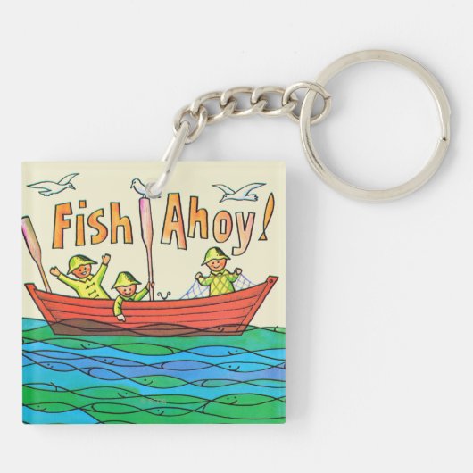 魚Ahoy! キーホルダー (裏面)