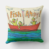 魚Ahoy! クッション (裏面)