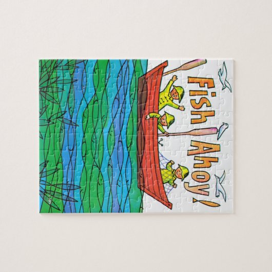 魚Ahoy! ジグソーパズル (横)