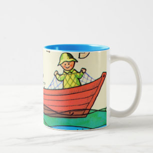 魚Ahoy! ツートーンマグカップ