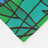 魚Ahoy! フリースブランケット (角)