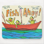 魚Ahoy! マウスパッド (正面)