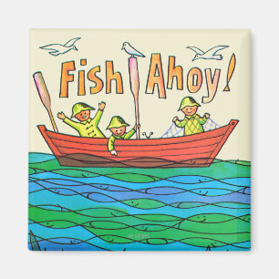 魚Ahoy! マグネット