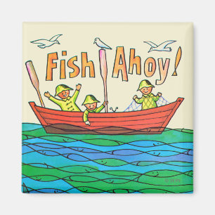 魚Ahoy! マグネット