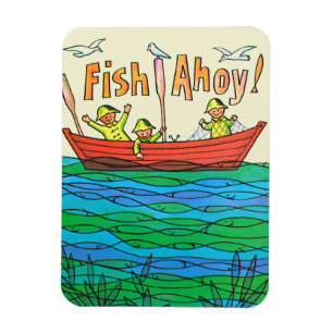 魚Ahoy! マグネット