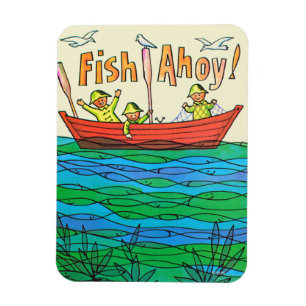 魚Ahoy! マグネット