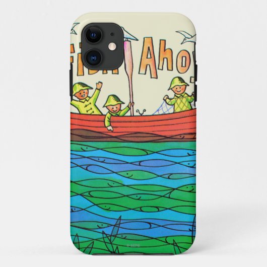 魚Ahoy! Case-Mate iPhoneケース (裏面)