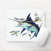 魚nの船 マウスパッド (マウス)
