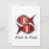 魚Tシャツ 招待状 (正面)