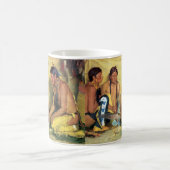 鮎を集める社交の儀 コーヒーマグカップ (中央)